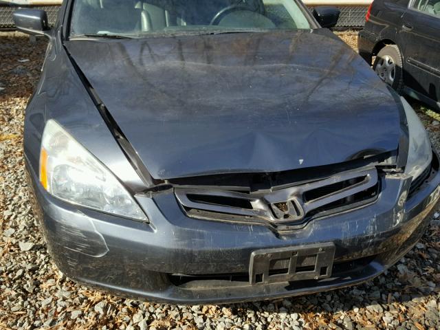 1HGCM56774A040726 - 2004 HONDA ACCORD EX GRAY photo 9