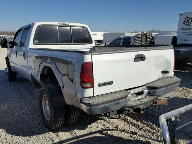 1FTWW33P77EA63483 - 2007 FORD F350 SUPER WHITE photo 3