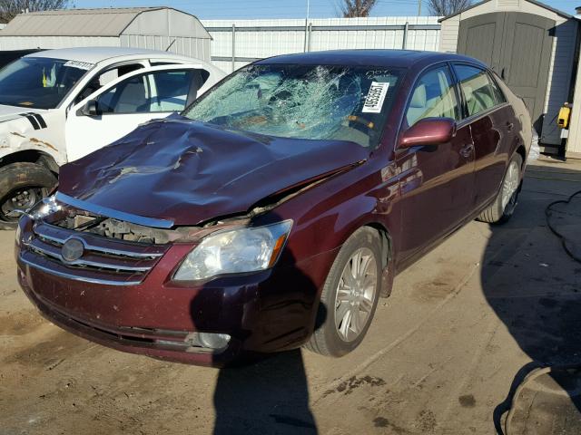 4T1BK36BX7U170958 - 2007 TOYOTA AVALON XL BURGUNDY photo 2