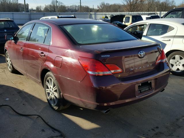 4T1BK36BX7U170958 - 2007 TOYOTA AVALON XL BURGUNDY photo 3