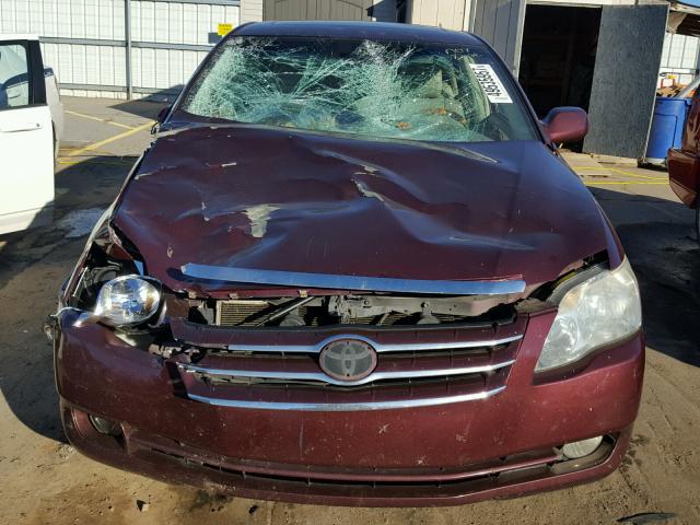 4T1BK36BX7U170958 - 2007 TOYOTA AVALON XL BURGUNDY photo 9