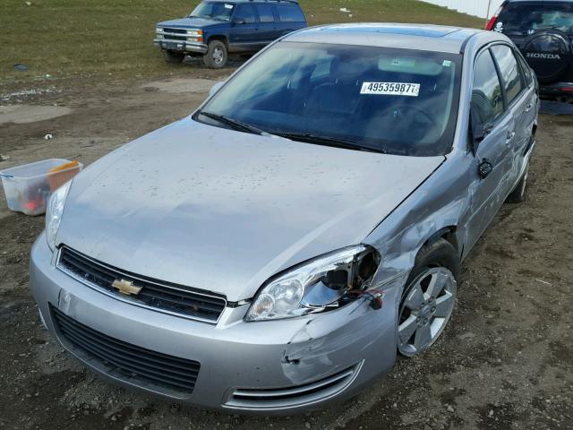 2G1WT58K481239922 - 2008 CHEVROLET IMPALA LT SILVER photo 2