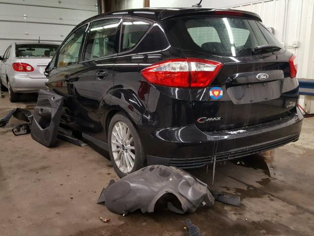 1FADP5AU5DL513962 - 2013 FORD C-MAX SE BLACK photo 3