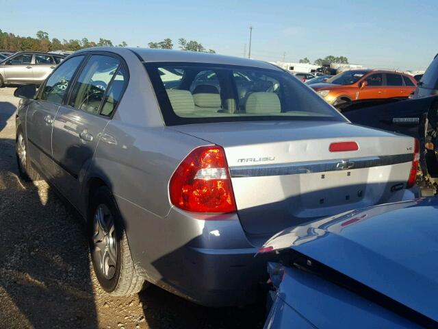 1G1ZS528X5F316889 - 2005 CHEVROLET MALIBU GRAY photo 3