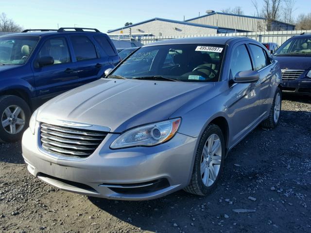 1C3CCBBB3DN595826 - 2013 CHRYSLER 200 TOURIN SILVER photo 2