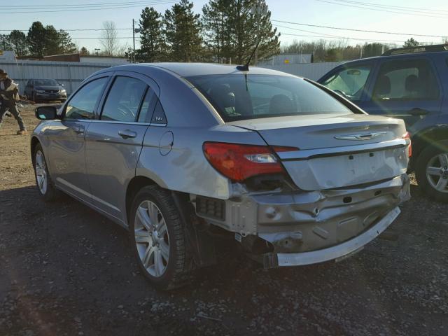 1C3CCBBB3DN595826 - 2013 CHRYSLER 200 TOURIN SILVER photo 3