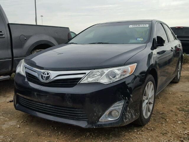 4T4BF1FK3ER337866 - 2014 TOYOTA CAMRY L BLACK photo 2