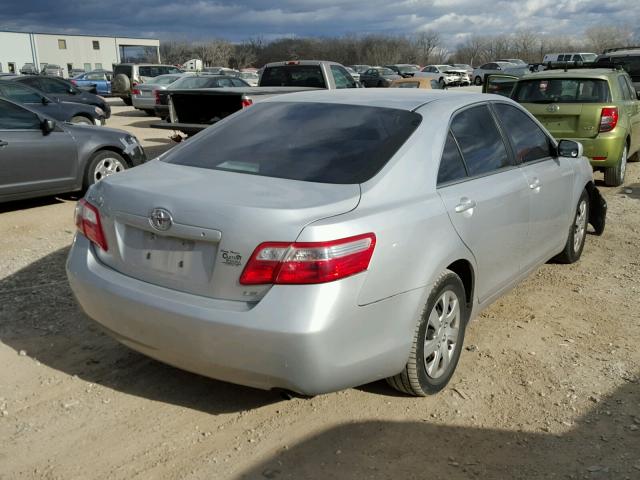 4T1BE46K88U201381 - 2008 TOYOTA CAMRY CE SILVER photo 4