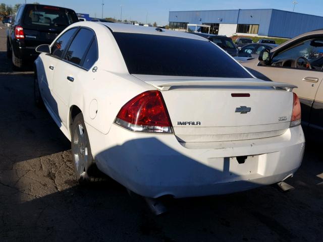 2G1WD57C891194797 - 2009 CHEVROLET IMPALA SS WHITE photo 3