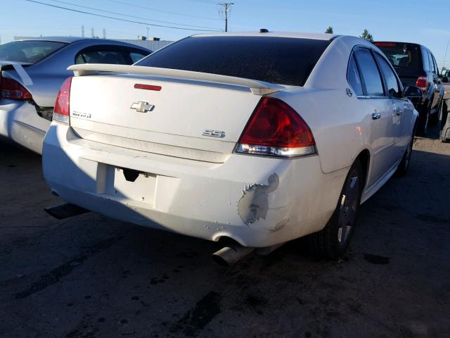 2G1WD57C891194797 - 2009 CHEVROLET IMPALA SS WHITE photo 4