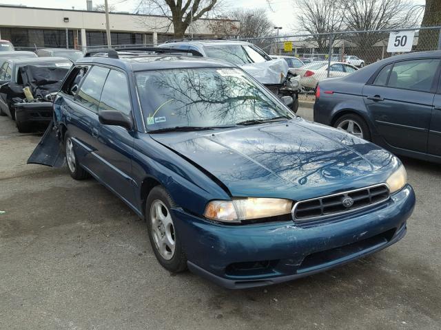 4S3BK4354X6305557 - 1999 SUBARU LEGACY L BLUE photo 1