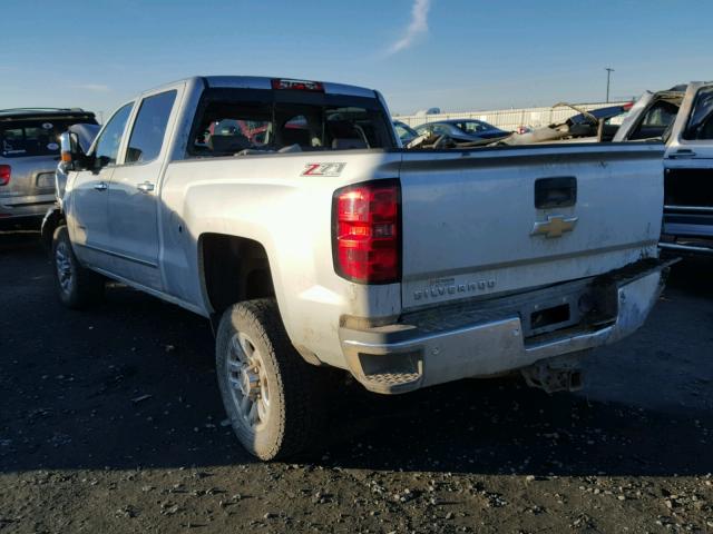 1GC1KWE82FF506435 - 2015 CHEVROLET SILVERADO SILVER photo 3