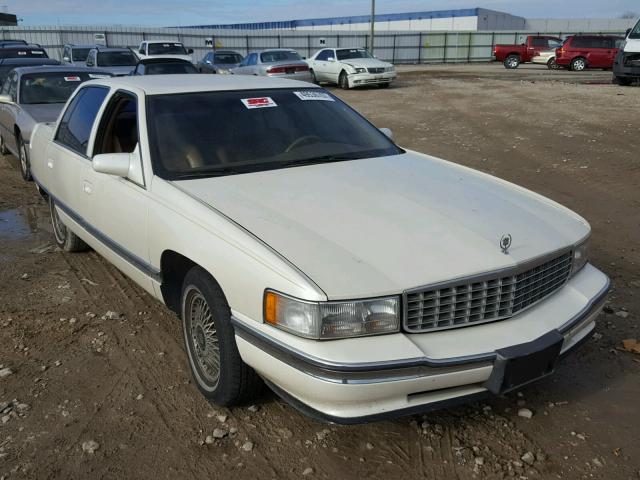 1G6KD52B4SU225738 - 1995 CADILLAC DEVILLE WHITE photo 1