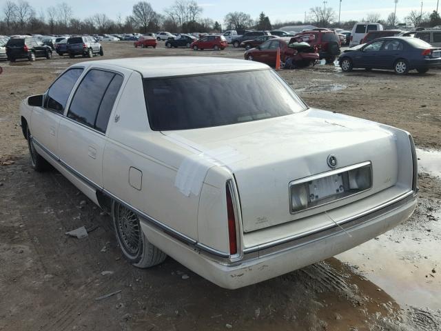 1G6KD52B4SU225738 - 1995 CADILLAC DEVILLE WHITE photo 3