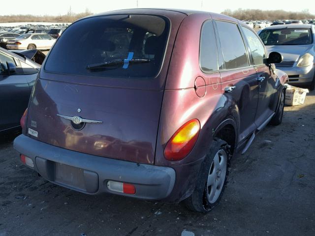 3C4FY58B42T272112 - 2002 CHRYSLER PT CRUISER PURPLE photo 4