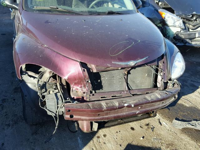 3C4FY58B42T272112 - 2002 CHRYSLER PT CRUISER PURPLE photo 9