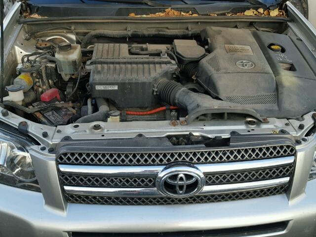 JTEEW21A360016043 - 2006 TOYOTA HIGHLANDER SILVER photo 7