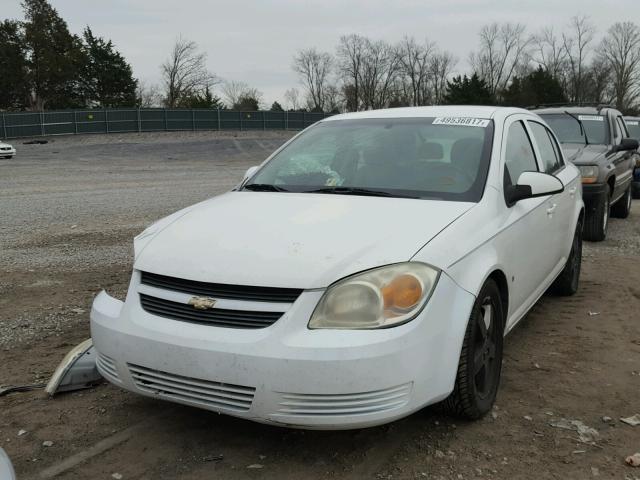 1G1AL55F967761401 - 2006 CHEVROLET COBALT LT WHITE photo 2