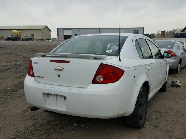 1G1AL55F967761401 - 2006 CHEVROLET COBALT LT WHITE photo 4