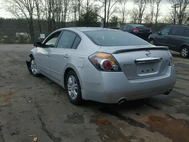 1N4AL2APXCC196802 - 2012 NISSAN ALTIMA BAS SILVER photo 3