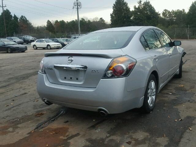 1N4AL2APXCC196802 - 2012 NISSAN ALTIMA BAS SILVER photo 4