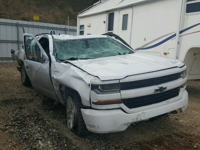 1GCVKPEC5HZ297981 - 2017 CHEVROLET SILVERADO WHITE photo 1