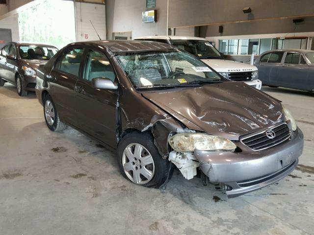 2T1BR30E75C379216 - 2005 TOYOTA COROLLA CE GRAY photo 1