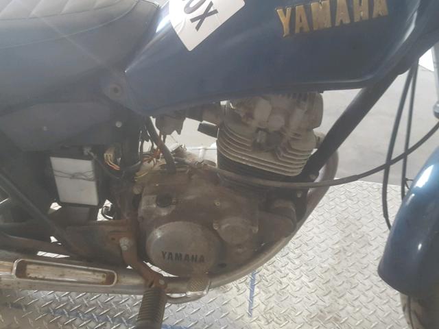 JYA5H0003BA004275 - 1981 YAMAHA SR185 BLUE photo 7