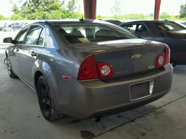 1G1ZC5EB0AF171084 - 2010 CHEVROLET MALIBU 1LT BLACK photo 3