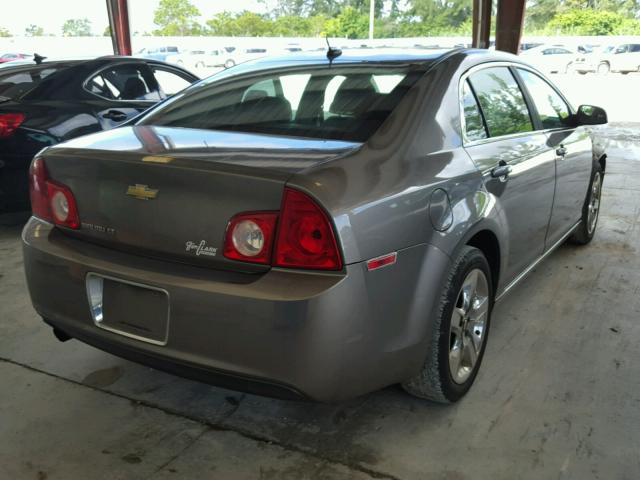1G1ZC5EB0AF171084 - 2010 CHEVROLET MALIBU 1LT BLACK photo 4