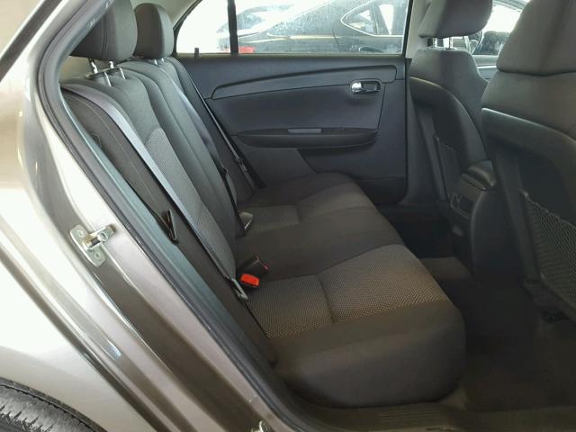 1G1ZC5EB0AF171084 - 2010 CHEVROLET MALIBU 1LT BLACK photo 6