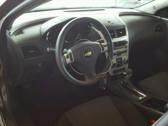 1G1ZC5EB0AF171084 - 2010 CHEVROLET MALIBU 1LT BLACK photo 9