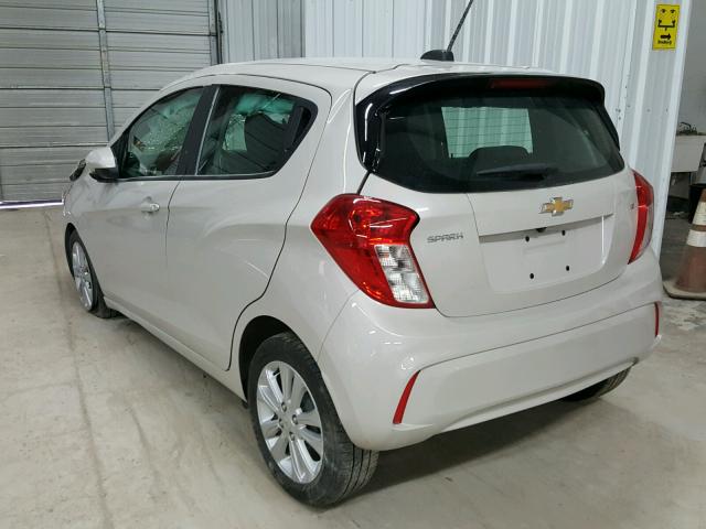 KL8CD6SA7HC715449 - 2017 CHEVROLET SPARK 1LT Кремовый фото 3