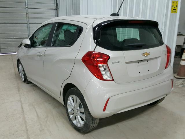 KL8CD6SA7HC715449 - 2017 CHEVROLET SPARK 1LT CREAM photo 3