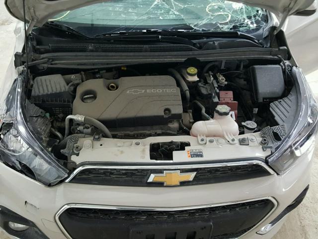 KL8CD6SA7HC715449 - 2017 CHEVROLET SPARK 1LT CREAM photo 7