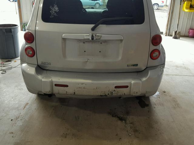 3GNBAAFWXBS645815 - 2011 CHEVROLET HHR LS SILVER photo 9