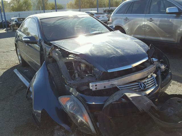 JH4KB16657C003519 - 2007 ACURA RL BLUE photo 1