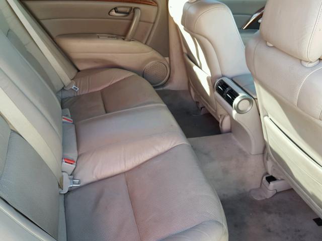 JH4KB16657C003519 - 2007 ACURA RL ლურჯი ფოტო 6