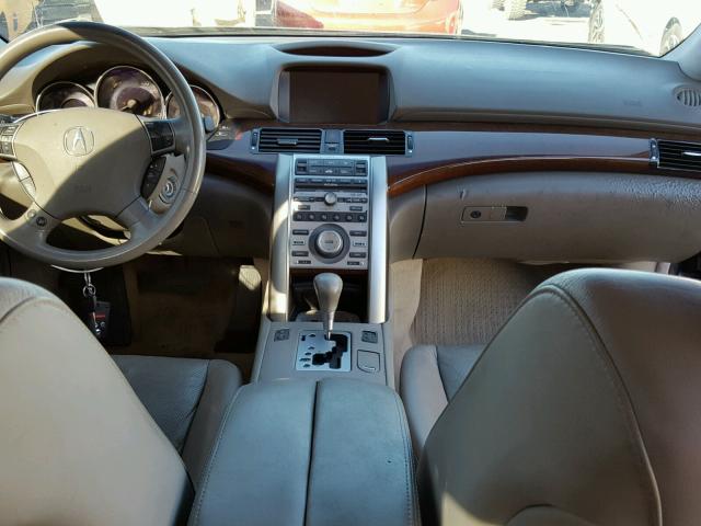 JH4KB16657C003519 - 2007 ACURA RL ლურჯი ფოტო 9