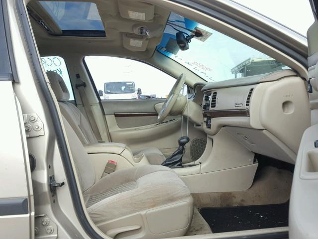 2G1WH52K239128757 - 2003 CHEVROLET IMPALA LS TAN photo 5