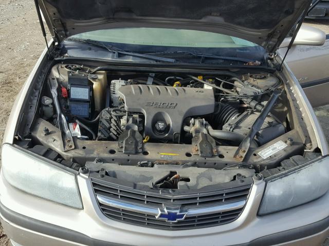 2G1WH52K239128757 - 2003 CHEVROLET IMPALA LS TAN photo 7