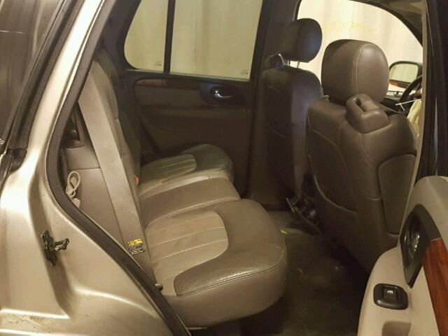 1GKDT13S322243387 - 2002 GMC ENVOY TAN photo 6