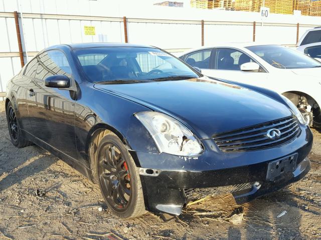 JNKCV54E26M714827 - 2006 INFINITI G35 BLACK photo 1