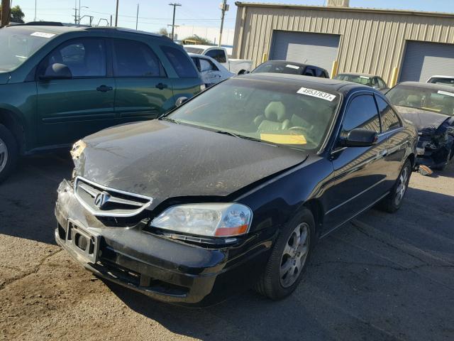 19UYA42442A004168 - 2002 ACURA 3.2CL BLACK photo 2