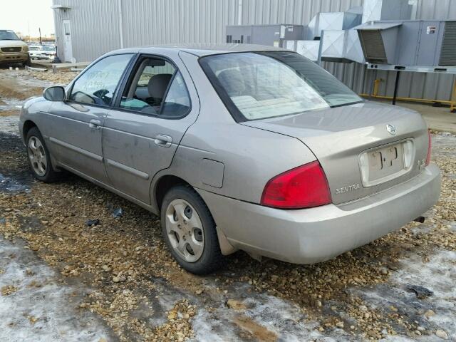 3N1CB51D26L528482 - 2006 NISSAN SENTRA 1.8 BEIGE photo 3