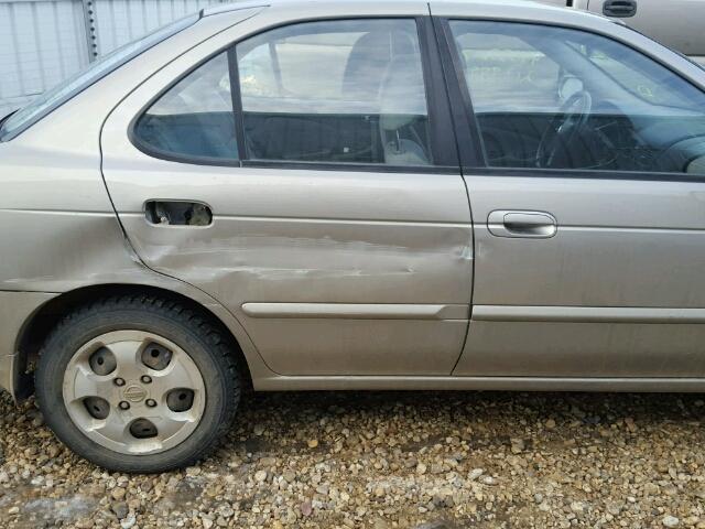 3N1CB51D26L528482 - 2006 NISSAN SENTRA 1.8 BEIGE photo 9