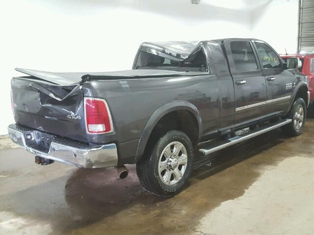 3C6UR5NL1FG708745 - 2015 RAM 2500 LARAM GRAY photo 4