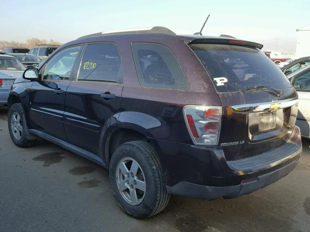 2CNDL13F076087779 - 2007 CHEVROLET EQUINOX LS BLACK photo 3