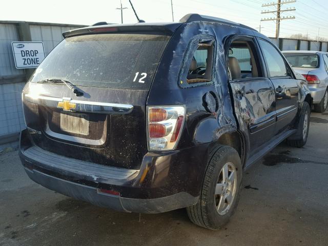 2CNDL13F076087779 - 2007 CHEVROLET EQUINOX LS BLACK photo 4