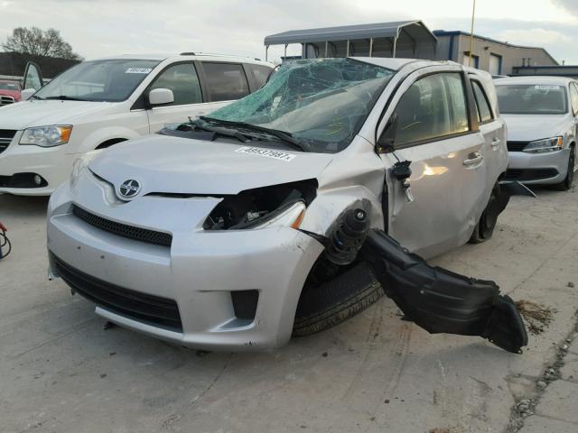 JTKKU10478J011467 - 2008 TOYOTA SCION XD SILVER photo 2